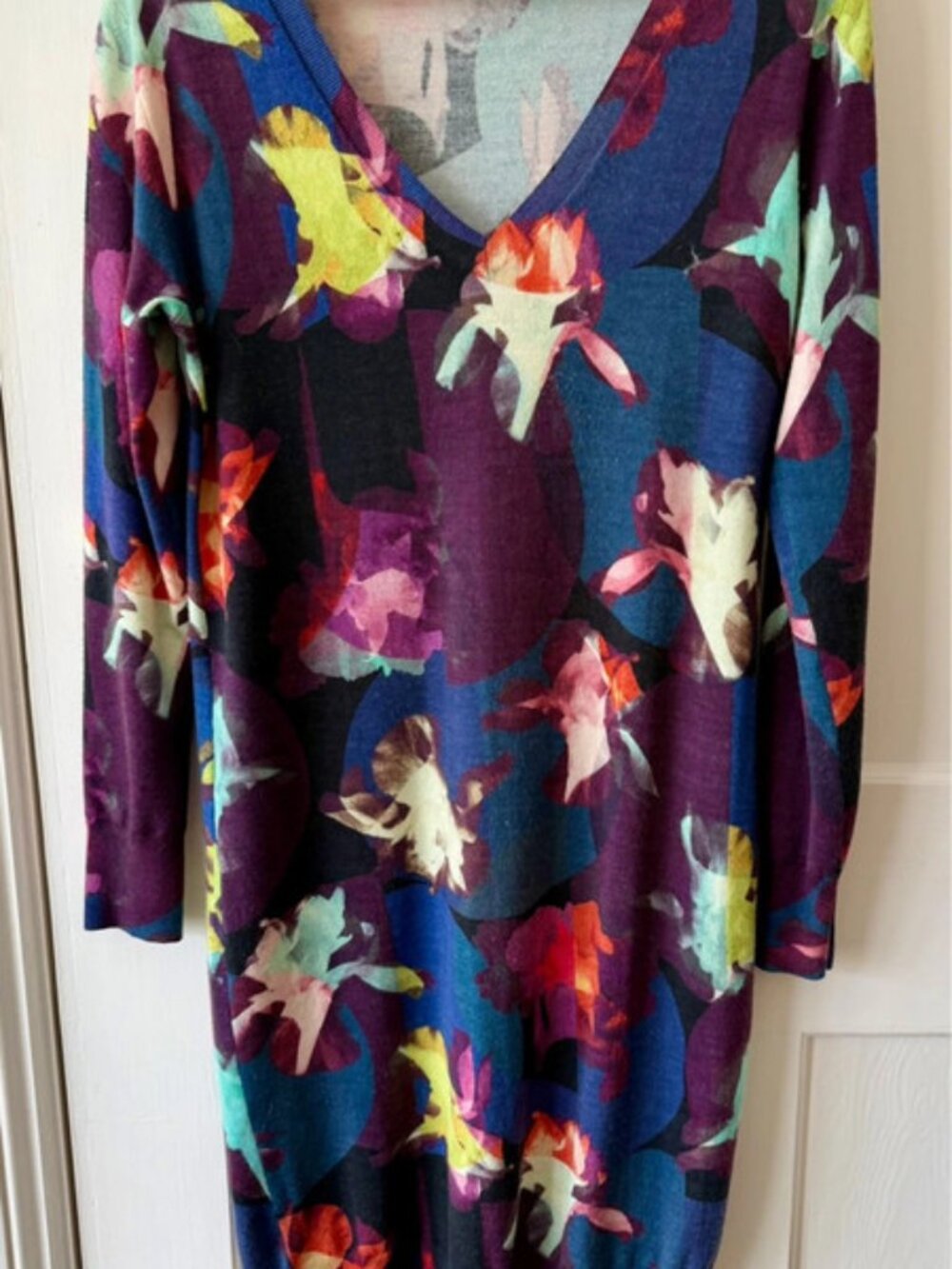 Ladies Paul Smith Dress Multi Colour Size M
